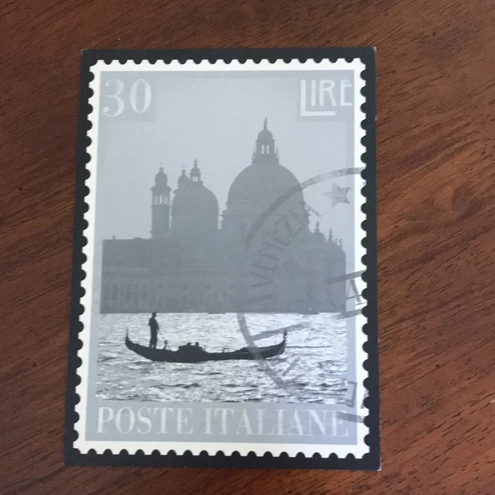 IKEA Vintage Collection Black & White Sepia Travel Stamps Prints